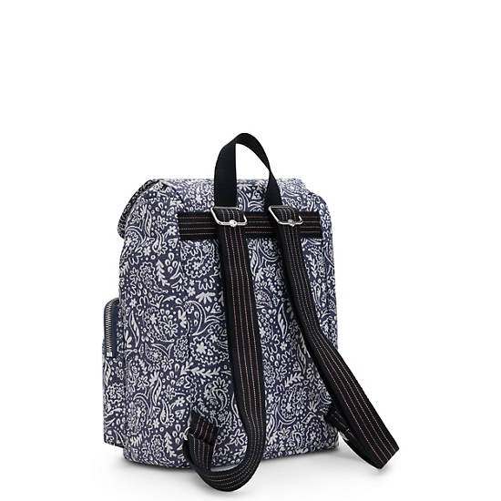 Mochilas Kipling Anto Woodstock Blancos Azules | MX 1539LI